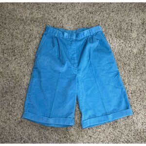 1980s Vintage WRANGLER Corduroy High Rise Pleated Shorts Bermuda Shaker 26x8.5